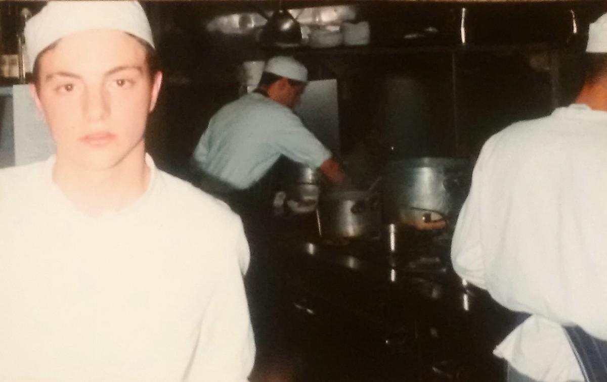 PALLISTER - As a young Chef