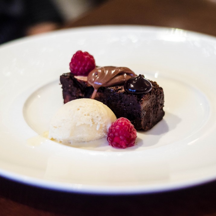 The Chocolate brownie is too delicious for words!