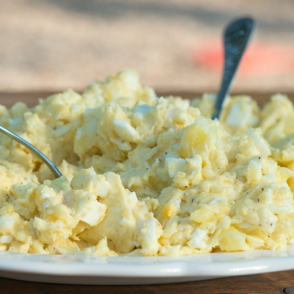 This week Gill shares her mums potato salad recipe.  This delicious quick and easy classic is perfect for a BBQ or a quick lunch.