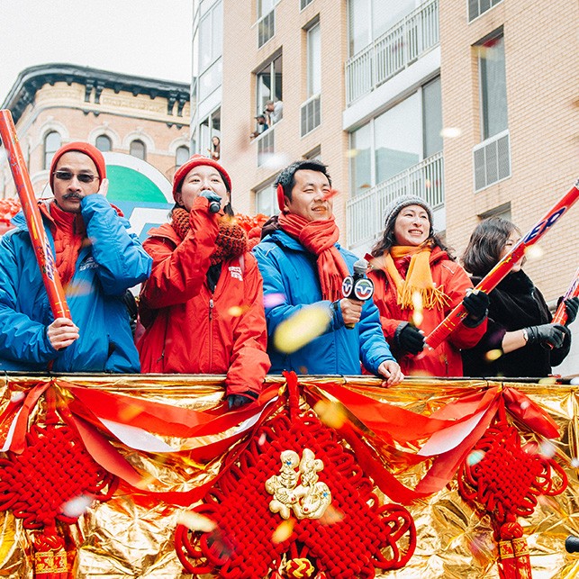 The Chinese New Year Celebrations were amazing in New York and Gill was lucky enough to be there!