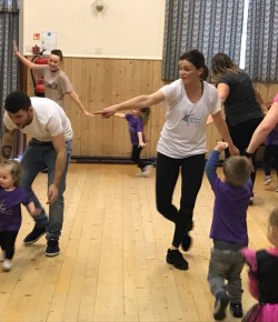 Dance exercise classes inspired by traditional Scottish dancing.