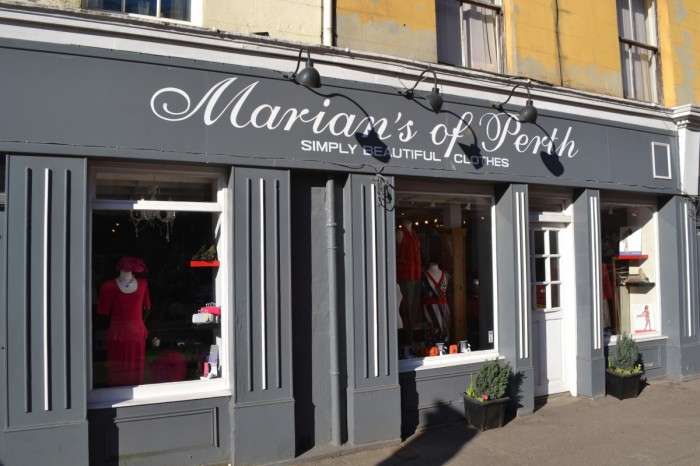Marians of Perth - Front of shop