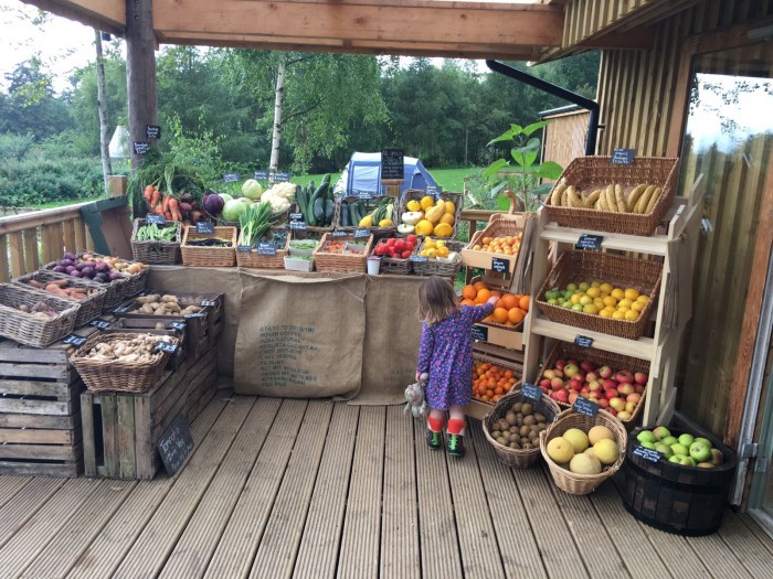 Comrie Croft sell a wide variety of fresh produce for you to take home