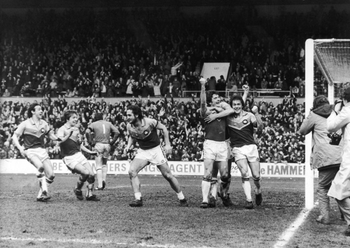 Ray Stewart Scoring Against Villa in FA Cup