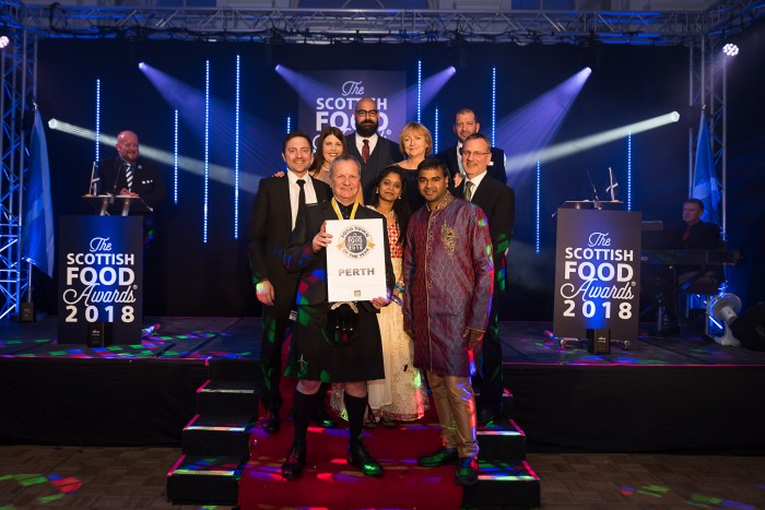 Perth winners at the Scottish Food Awards