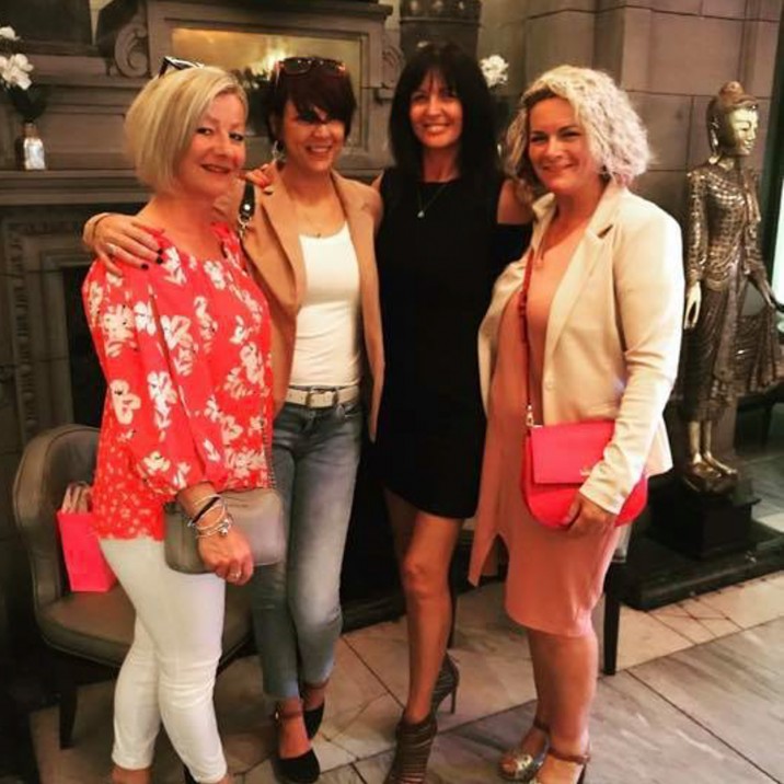 Sonia Hamilton's Glam squad Girl Gang! Lynne Town, Janice Bell and Julieanne Flynn