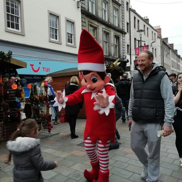 The Christmas street parade was in full swing this weekend. Did you spot the giant elfs?