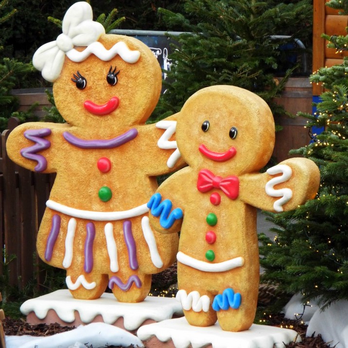Nothing quite says Christmas like a GIANT Gingerbread figure. Iced to perfection.
