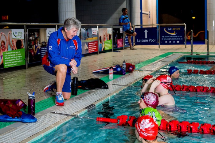 Ann Dickson is a dedicated coach who has devoted her life to sharing her passion for swimming