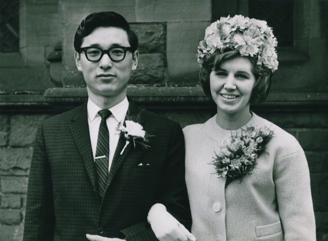 My husband (Joe Hing Koo)  and I (Kathleen Anne Armour) were married in Perth  Registry  Office on Saturday the 11th of April, 1964.