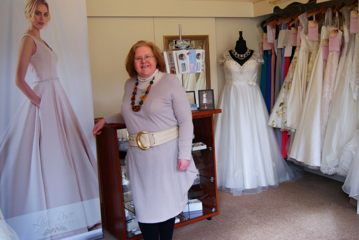 Wendy Beck is the owner of the popular bridal shop La Beck in Perth City Centre.