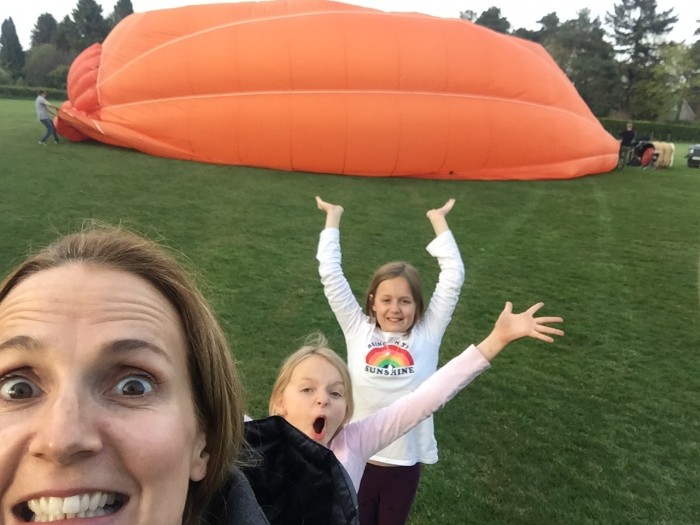 Hot Air Balloon - With kids