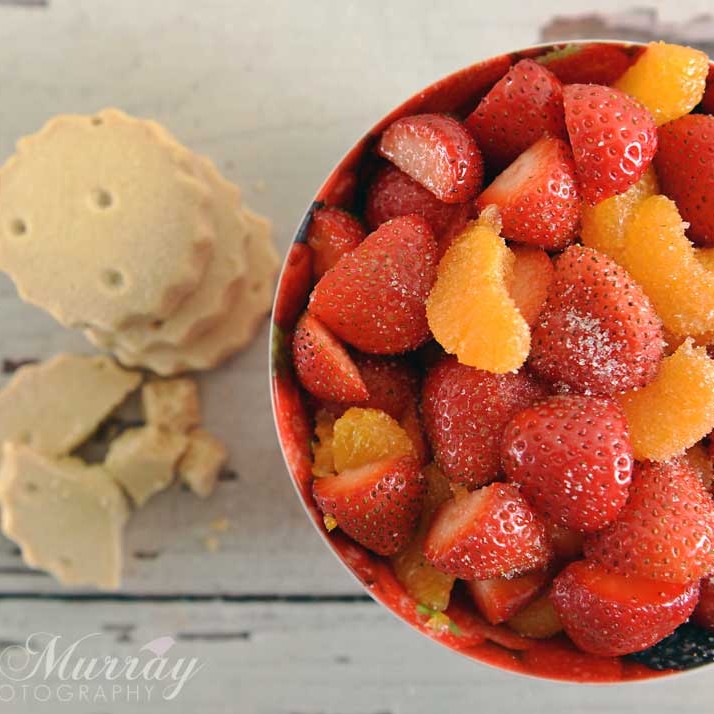 Gill Murray Strawberry & Orange Trifle