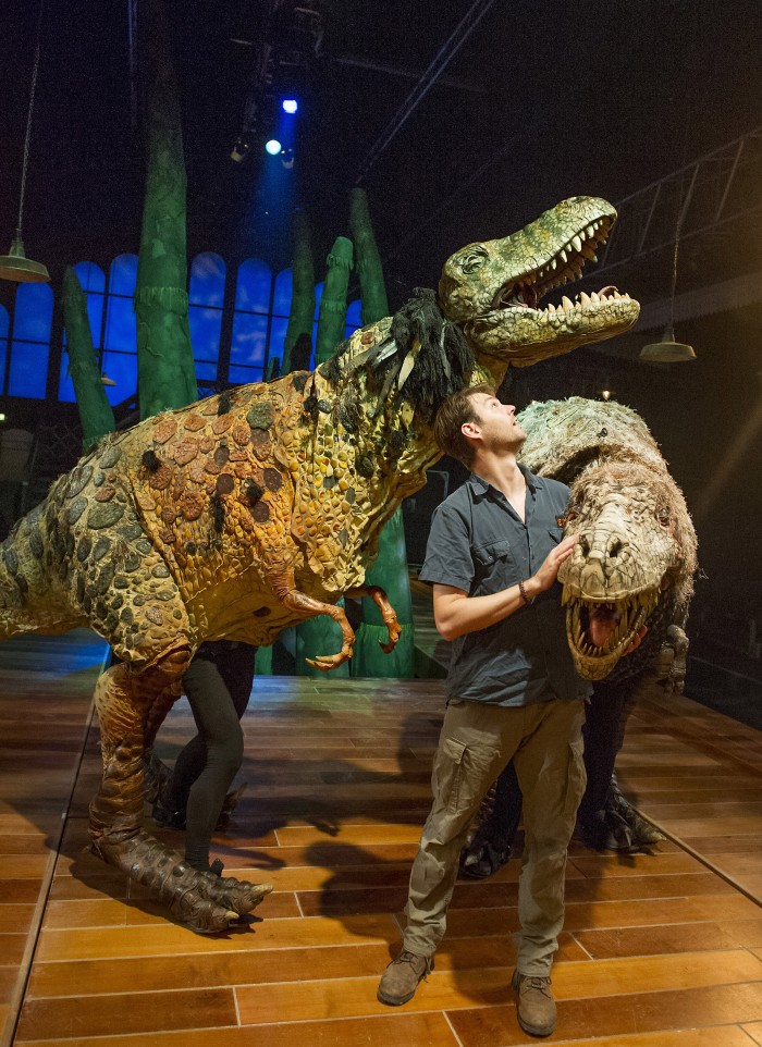 Dinosaur Zoo brings these awesome prehistoric creatures to the stage as you've never seen them before, up close and personal!