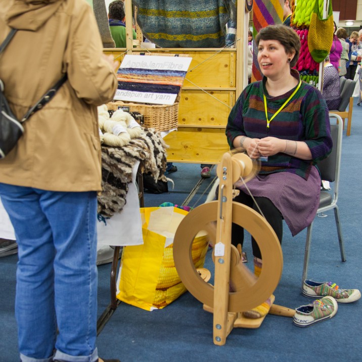 Last weekend it was the Perth Festival of Yarn and it was another ...
