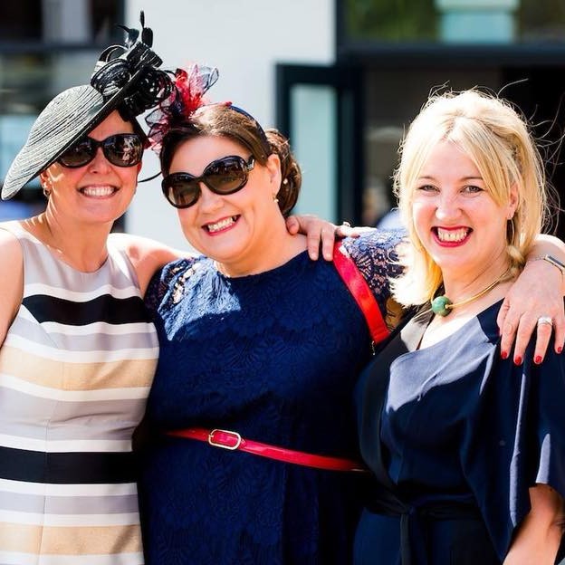 Red String Agency founder Nicki enjoys a day at the races with her besties Judi Duncan and Kelly Brown