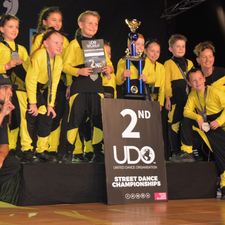 Well Done J Crew 2!! They placed 2nd in the WORLD at the UDO World Championships!!