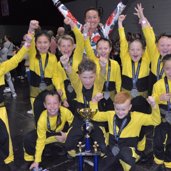 J Crew 2 were celebrating after placing 2nd in the world at the 2018 UDO Championships!!! Well done to them all, what an amazing result!