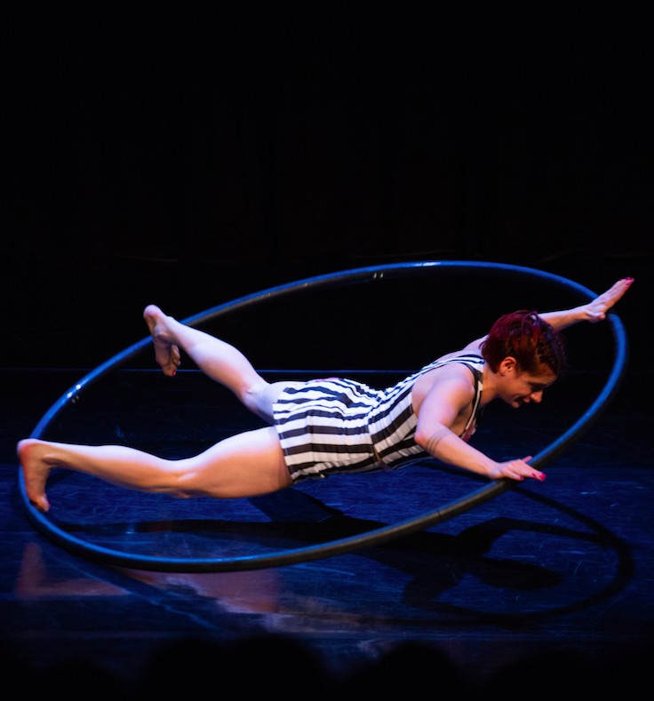 Ellie Dubois brings 'No Show' to Schools Day on Friday - giving the young students of Perth a taste of circus magic!