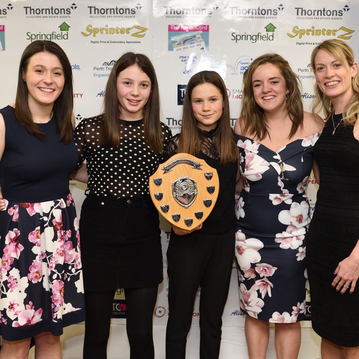 2018 School Team of the Year, sponsored by Active Schools (Trophy presented by Kirsty Eadie)

Winner - Perth High S1 Netball Team
