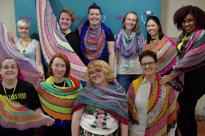 Perth Festival of Yarn brings a bright, colourful splash of artisan crafting to Perth City Centre.
