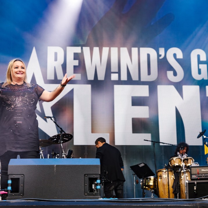 Yvonne Morrison on 'Rewinds got talent' at Rewind 2019.