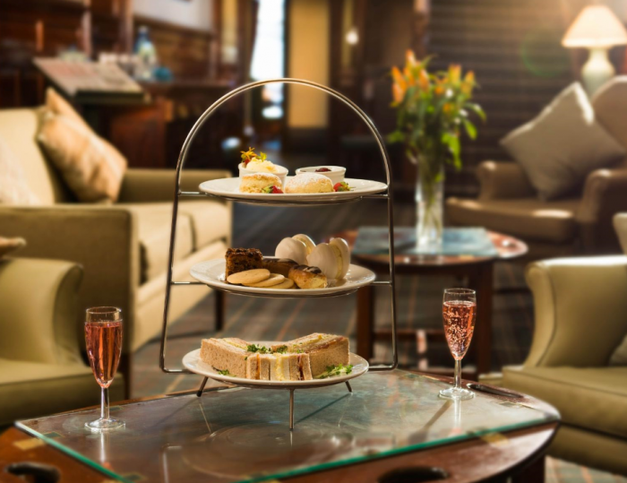 You can expect a delicious and beautifully presented Afternoon Tea at Huntingtower Hotel.