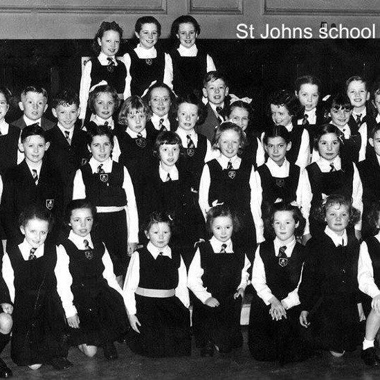 St Johns School Choir 1953 - Sent in by Frank Holden