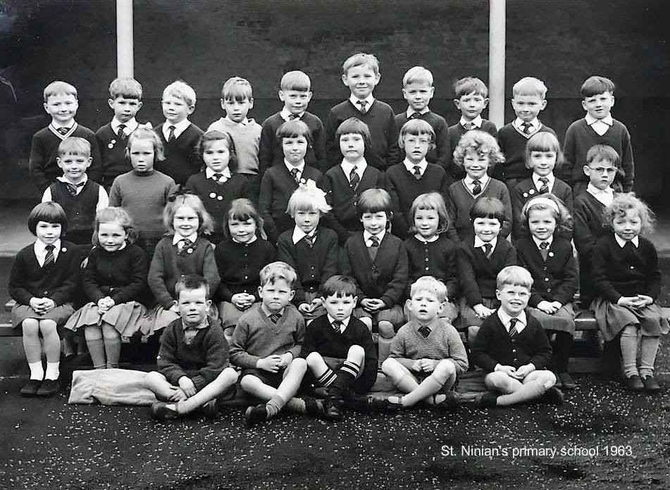 St Ninians Primary School 1963 - Sent in by Frank Holden